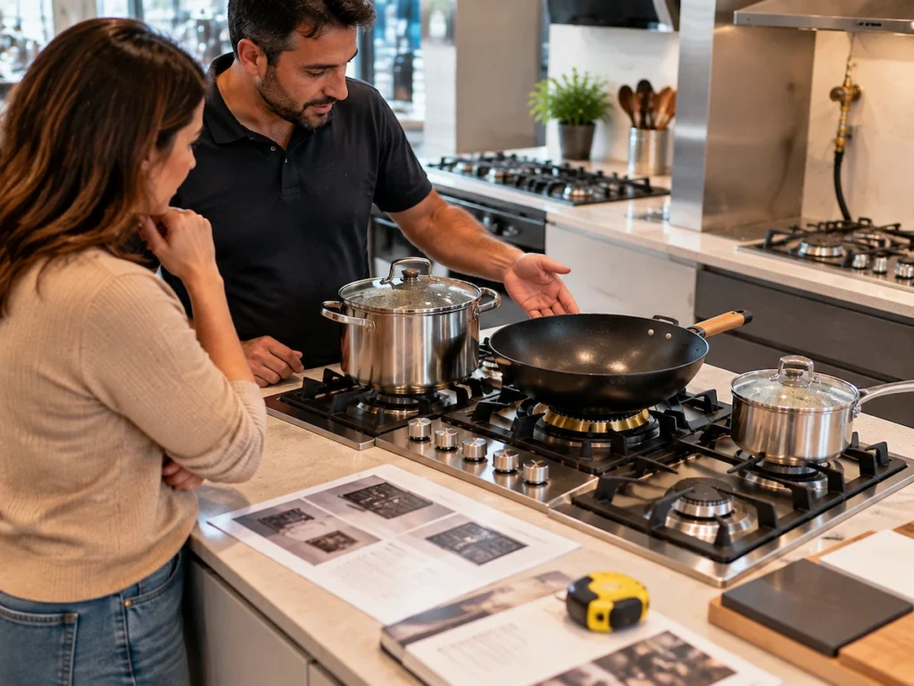 Choosing Gas Cooktop Burners for Your Kitchen Appliances Lineup